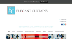 Desktop Screenshot of elegantcurtains.com